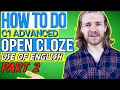 How to do C1 Advanced (CAE) OPEN CLOZE - C1 Advanced Use of English Part 2