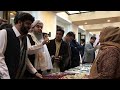 سوالات خانم پشتون امیری از وزیر معادن، در نمایشگاه بین المللی معادن و فلزات افغانستان در کابل.