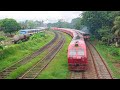 කෝච්චි කීයක් මේ වීඩියෝ එකේ දැක්කද කට්ටිය 🙋 | busy rail tracks near maradana railway station 🛤️