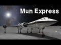 KSP: SSTO Spaceliner to Mun!