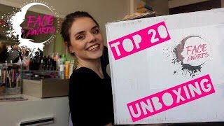 NYX FACE AWARDS TÜRKİYE 2017 I TOP 20 KUTU AÇILIMI(UNBOXING)