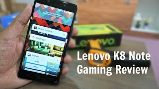 Lenovo K8 Note Gaming Review, Temperature Check