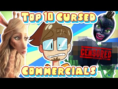 Top 10 CURSED Animated Commercials