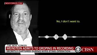 LISTEN: Recording of Harvey Weinstein Making Unwanted Sexual Advances in 2015