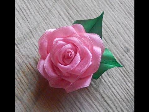 Канзаши розы из атласных лент своими руками пошаговая инструкция Канзаши розы из атласных лент своими руками пошаговая инструкция