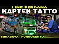 LINE PERDANA Bus Artis Jatim , Tembus Purwokerto ❗️| trip Sumber Selamat W 7198 UP “ Kapten Tatto “