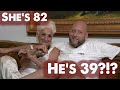 SHE'S 82 and HE'S 39 - A 43 YEAR AGE GAP?!?   [Hattie Retroage]