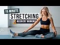 Day 21 - 15 MIN Recovery Stretch, Yoga Workout - Mobility, No Equipment, No Repeat