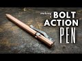 Making a BOLT ACTION Pen || INHERITANCE MACHINING