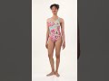 Sporti Paris Belle Epoque Thin Strap One Piece Swimsuit (22-44) | SwimOutlet.com