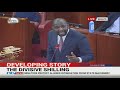 "Don't sacrifice Kenya": Senator Murkomen gets emotional as he pleads with Speaker