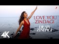 Love You Zindagi - 4K video | Dear Zindagi|Alia Bhatt|Shah Rukh Khan|Jasleen Royal|Amit T