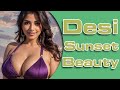 Indian Bikini Sunset Photoshoot LookBook No. 2