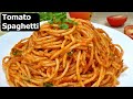 Spaghetti in Tomato Sauce - Basic Tomato Spaghetti Recipe