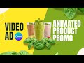 Creative product promo in canva l Animated product slideshow l video ad in canva