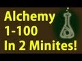 Alchemy 1-100 in 2 Minutes and Make Gold - Skyrim Fastest way to level - YouTube