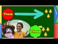 THIS & THAT=1 and THESE & THOSE = Many || Sightwords for Kids| Sight words with Monami