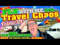 FLY WITH ME on Jet2 from PALMA to the UK - TRAVEL CHAOS! - French STRIKES cause 2000+ CANCELLATIONS!