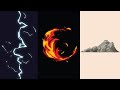 How to Animate Fire, Lightning & Earth on mobile | Flipaclip tutorial