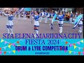 Happy Fiesta Sta Elena Marikina City - DRUM & LYRE COMPETITION #PLMAR #aranetaelzztv