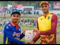 nepal vs west indies A  🏏 last over  🙆nepal won🙌 #cricket