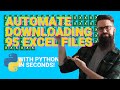Python Automation: Downloading 95 Excel Files in Seconds