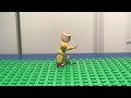 Lego Firebending 🔥Lego stop motion test