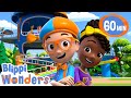 Blippi and Meekah build the ultimate playground! | Blippi Wonders Educational Videos for Kids