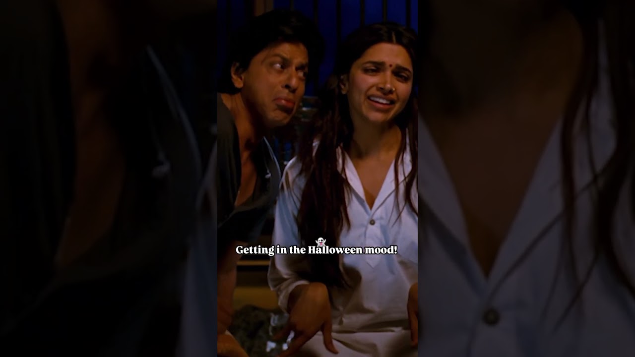 Meena kicking away the Halloween fright! 👻😅 #ChennaiExpress #Halloween #DeepikaPadukone #Dialogue