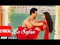 Lo Safar Song With Lyrics | Baaghi 2 | Tiger Shroff | Disha Patani | Jubin Nautiyal