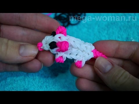 Как сделать животных из резинок без Как сделать животных из резинок без