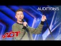 Early Release: The Judges Can't Stop Laughing at Cam Bertrand's Comedy - America's Got Talent 2021