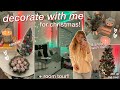 CHRISTMAS ROOM MAKEOVER: decorate & shop with me!! + ROOM TOUR 2022