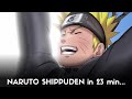 NARUTO SHIPPUDEN: Complete recap in 23 min