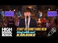 Start of Something New (Troy's part only - Karaoke) from High School Musical