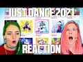JUST DANCE 2021 FULL GAME REACTION (new Quick Play mode + last unknown songs 😱) w/ littlesiha