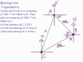 True Bearings and Trigonometry