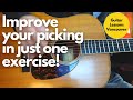 Flatpicking Friday Exercise - Improve your picking in one exercise!