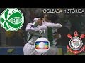GOLEADA HISTÓRICA - Juventude 6 x 1 Corinthians - Brasileirão 2003 - 28/09/2003 - Globo
