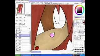 speedpaint~sonic fan character~Berry the cat