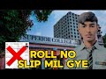 Finally 1st  year ki roll no slip mil gai fine bhi pay krna para zaleel ho gye😭😭🤣🤣