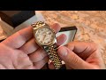 Rolex Datejust 16233 Vintage Watch Unboxing