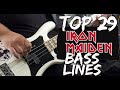Top 29 Iron Maiden Bass Lines