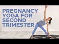 Pregnancy Yoga Second Trimester (30 Minute Prenatal Yoga)