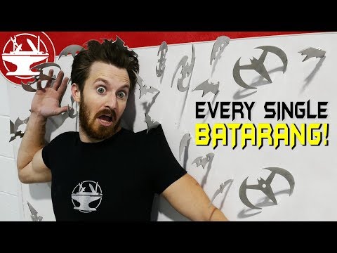 We Made Every Batarang Ever 