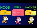 NOOB vs PRO vs HACKER in Scratch