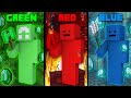 Minecraft Manhunt, But Colors Are OP...