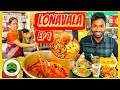 Spicy Buvanchi Misal Lonavala Food Tour EP 1 | View Point Maggi | Veggie Paaji