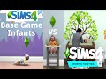6 Differences Between Base Game and Growing Together Infants in the Sims 4