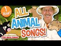 All ANIMAL Songs! | ONE HOUR of FUN ANIMAL Songs for KIDS! | Jack Hartmann
